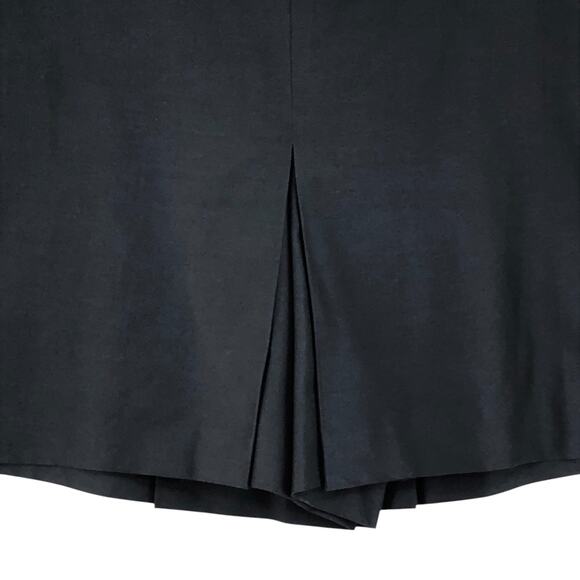 Stella McCartney Womens Size 44 US 10 Skort Side Zip Black Authenticated - Picture 3 of 16